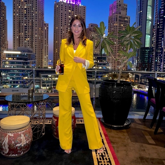 Yellow Zara blazer - Picture 3 of 10